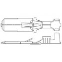 280081-2 : FASTIN-FASTON ,ƬͶ·;
Ʒ = ; 
 = ͷ; 
Ƭߴ = 6.35 x .81 mm; 
߾ = 0.80-2.00&sup2; [18-14] mm [AWG]; 
Եֱ = 3.40-5.10 [.134-.201] mm [in]; 